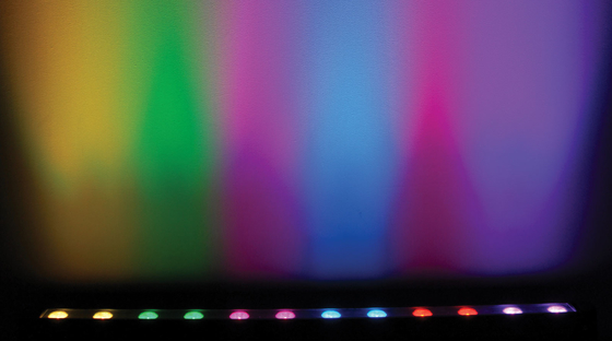 เครื่องซักผ้าฝาผนัง LED 80w ภูมิทัศน์ DMX512 ควบคุม RGBW AC24v เปลี่ยนสีอลูมิเนียมแรงดึง